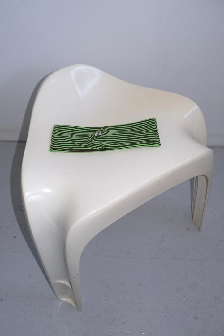 Green Striped Headband