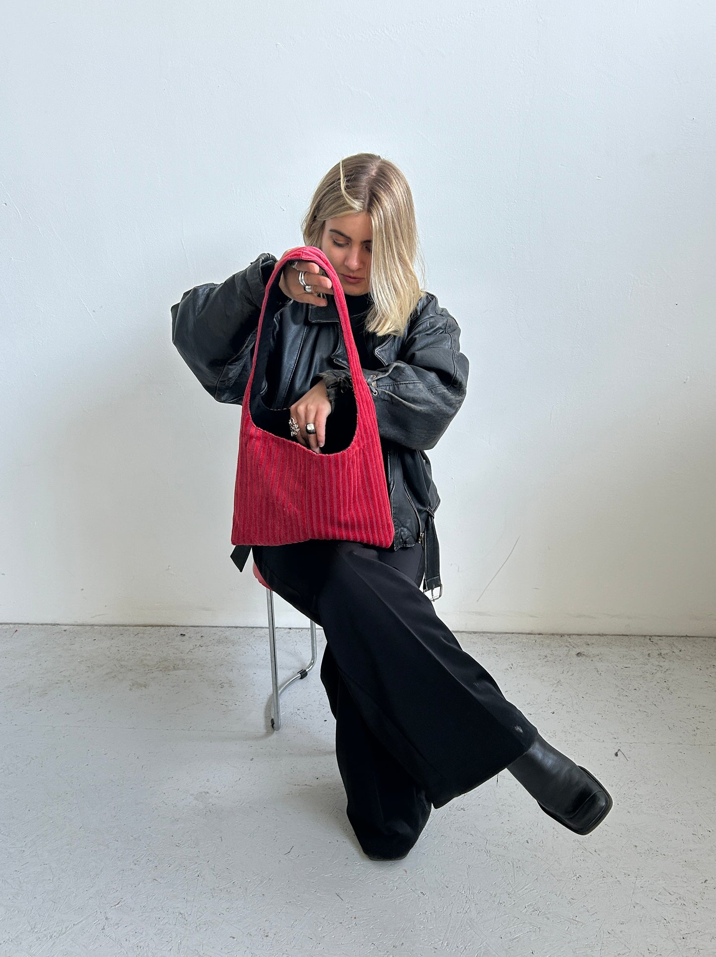 VELVET RED MINI BAG