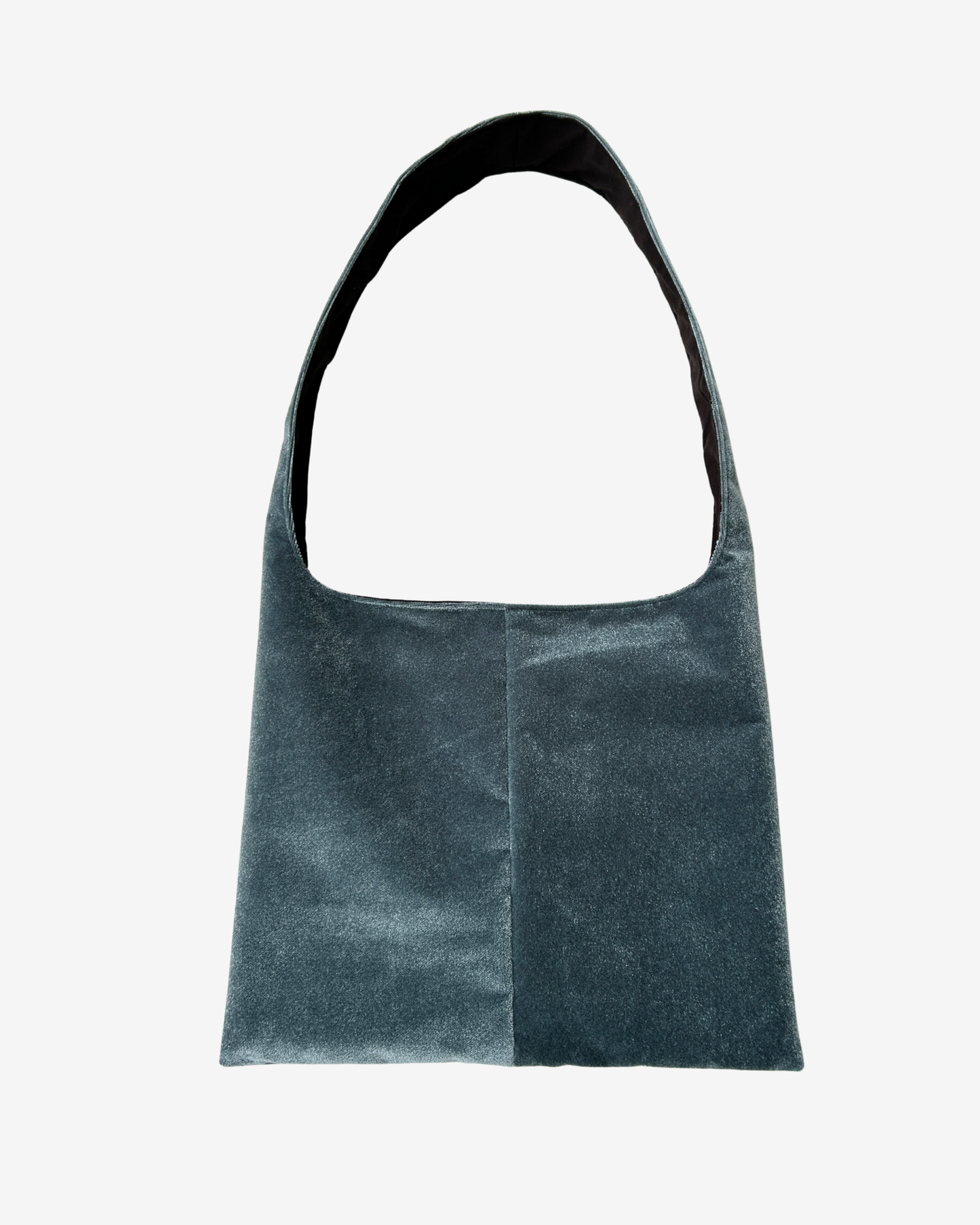 PETROL VELVET BIG BAG