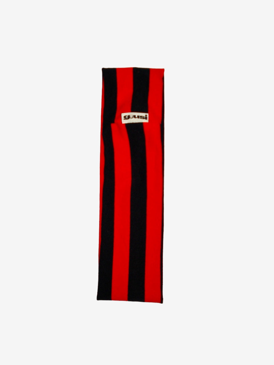 Red Black Striped Headband