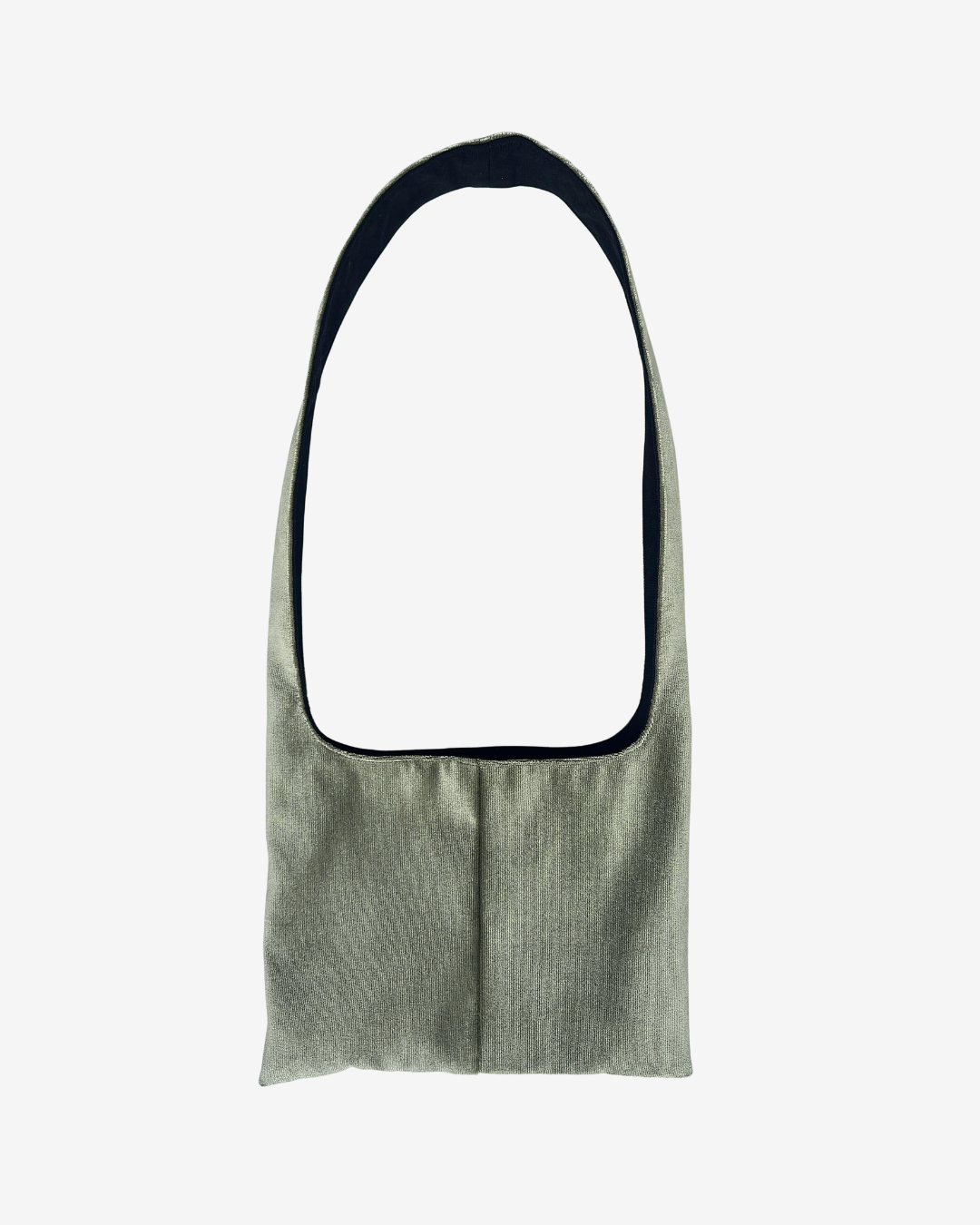 LIGHT GREEN VELVET MEDIUM BAG