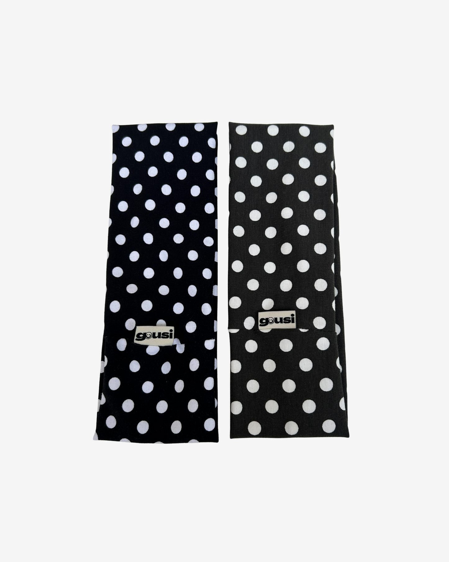 POLKA DOT HEADBAND KHAKI