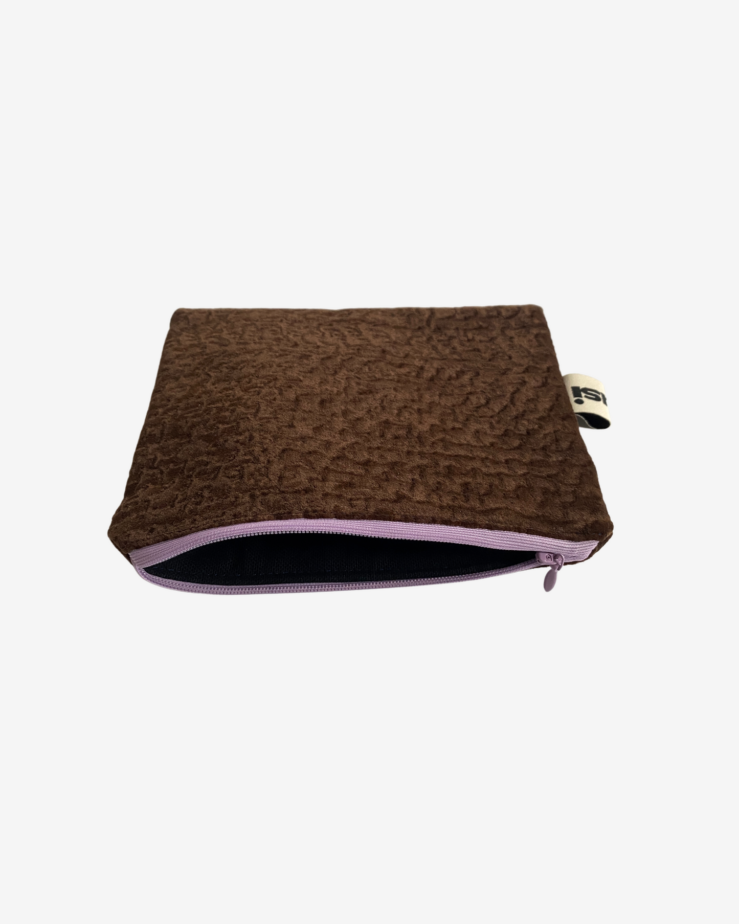 Velvet Brown Purse Big