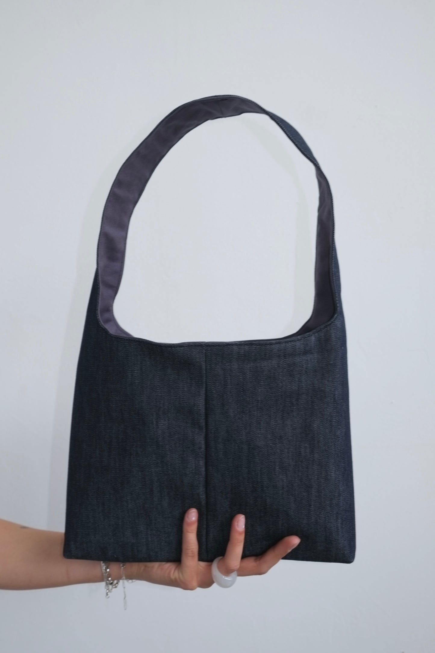 Blue Denim Mini Bag
