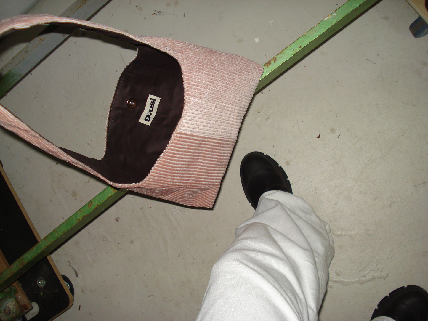 ROSE CORDUROY MINI BAG