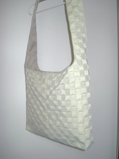 Silver Checkered Big Bag