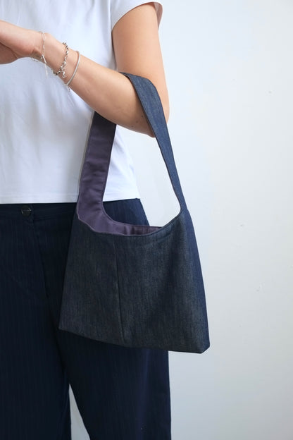 Blue Denim Mini Bag