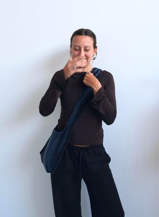 Midnight Blue Medium Bag