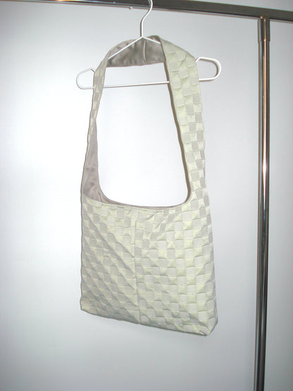 Silver Checkered Big Bag