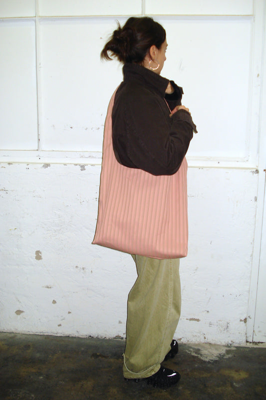ROSE STRIPED BIG BAG
