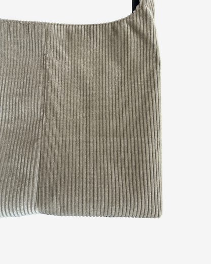 Cream Corduroy Big Bag
