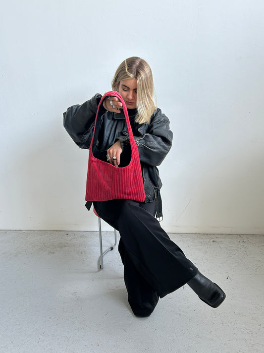 VELVET RED MINI BAG