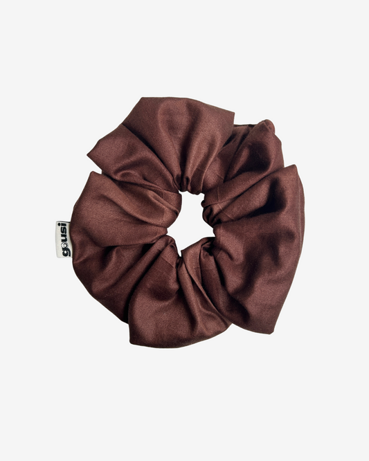 Brown Scrunchie