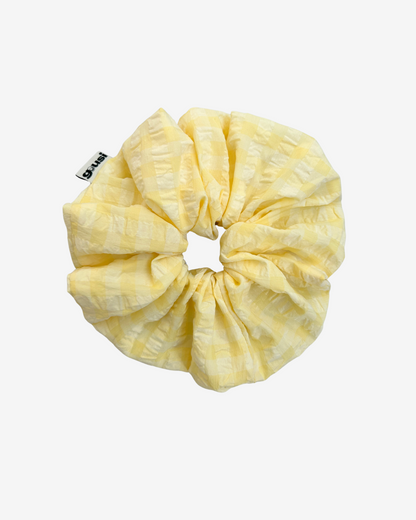 Yellow Sunflower Scrunchie