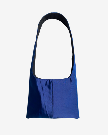 Blue Shiny Medium Bag