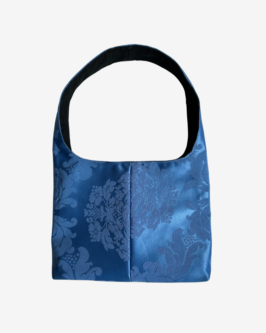 BLUE FLORAL MINI BAG