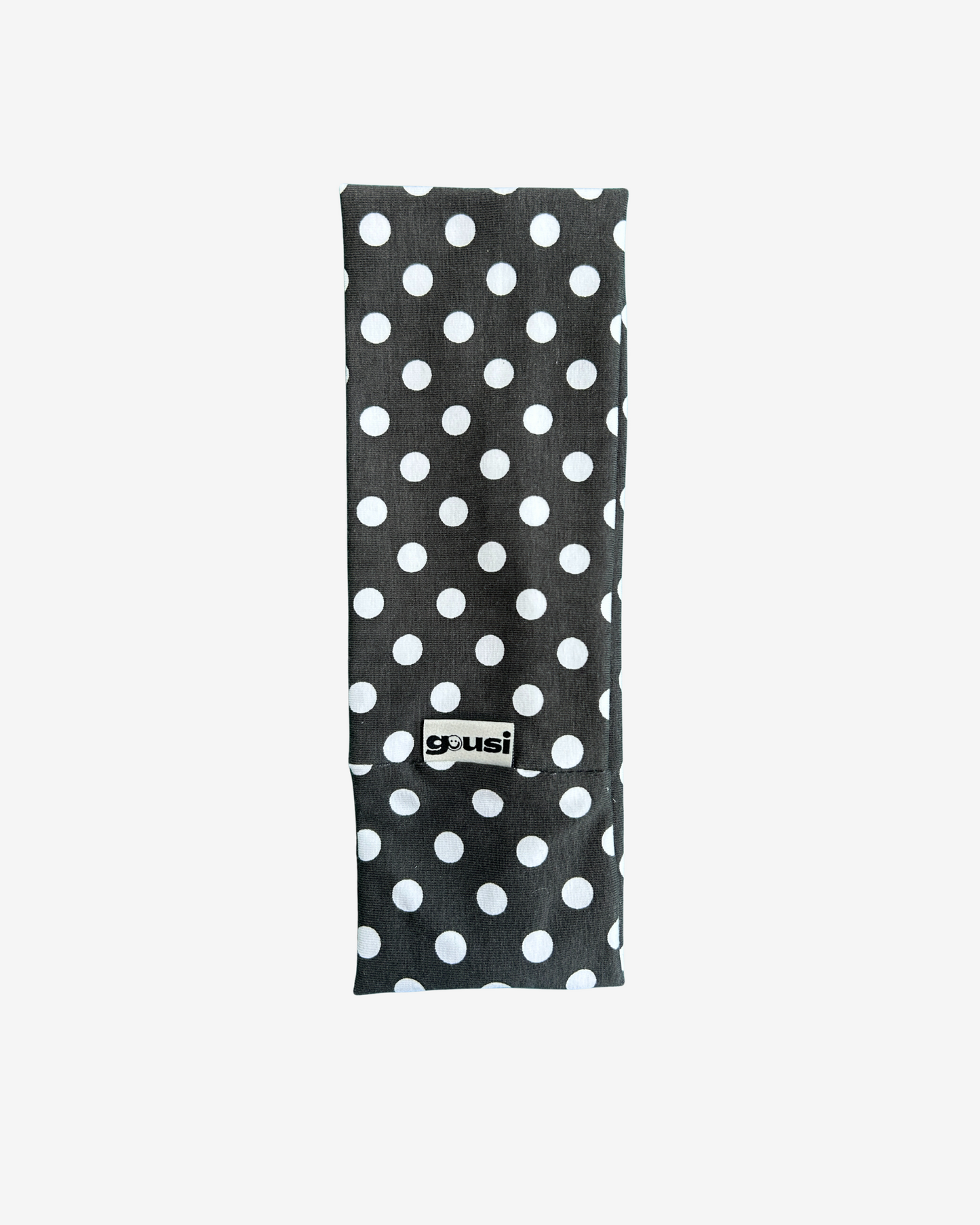 POLKA DOT HEADBAND KHAKI