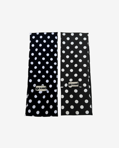 POLKA DOT HEADBAND KHAKI