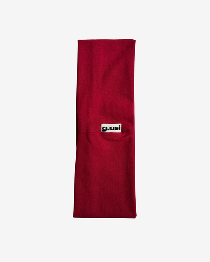 BORDEAUX RED HEADBAND