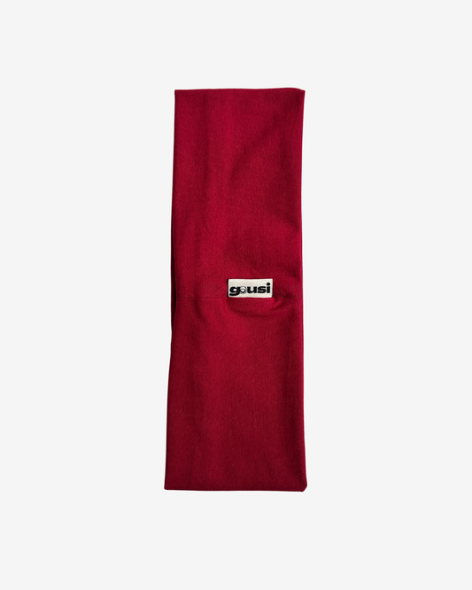 BORDEAUX RED HEADBAND