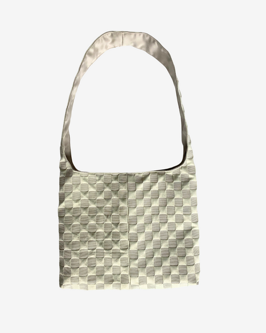 Silver Checkered Big Bag