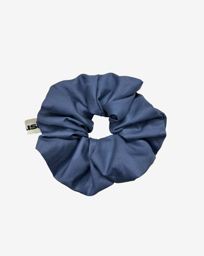 DARK PASTEL BLUE SCRUNCHIE