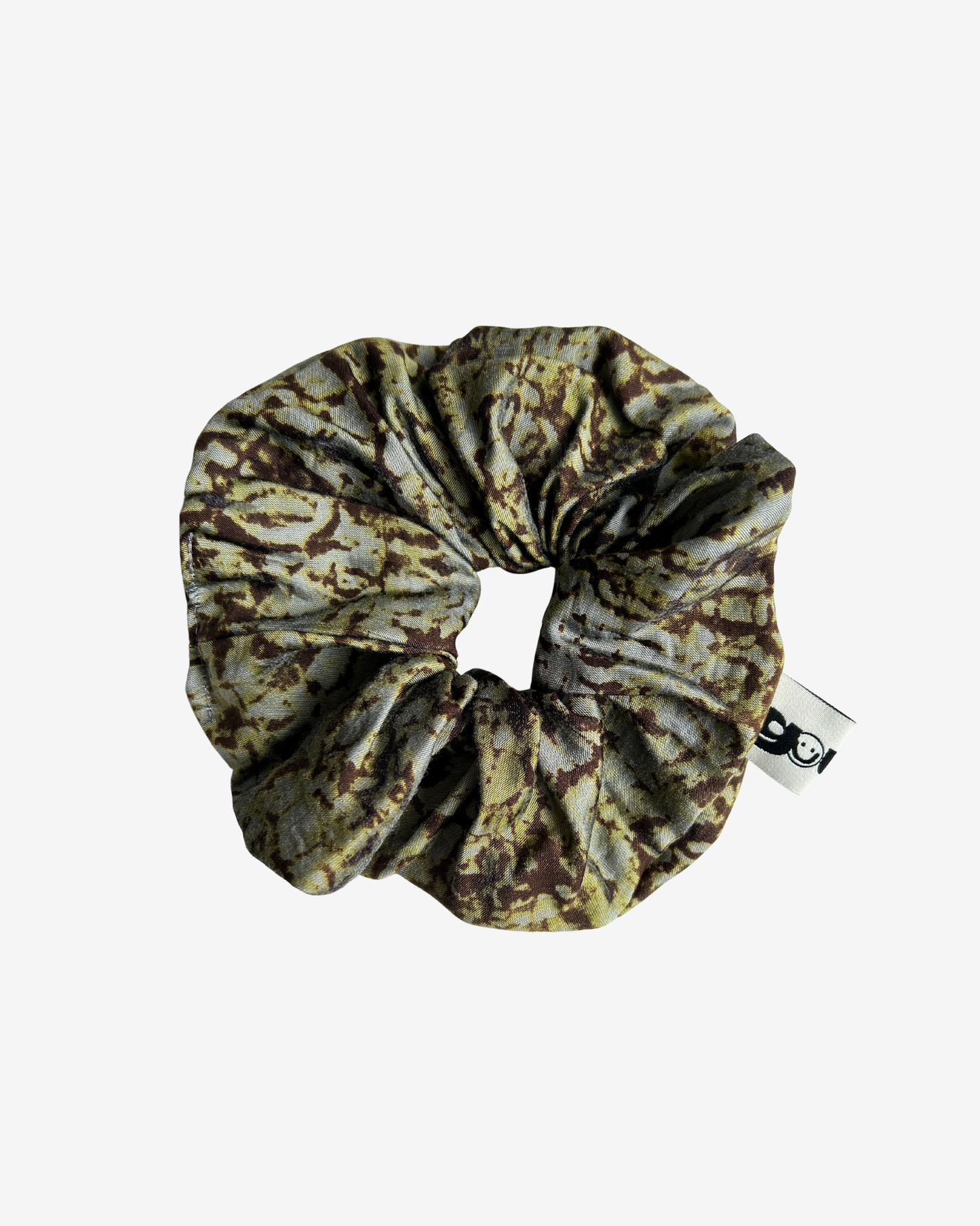GREEN FOREST SCRUNCHIE