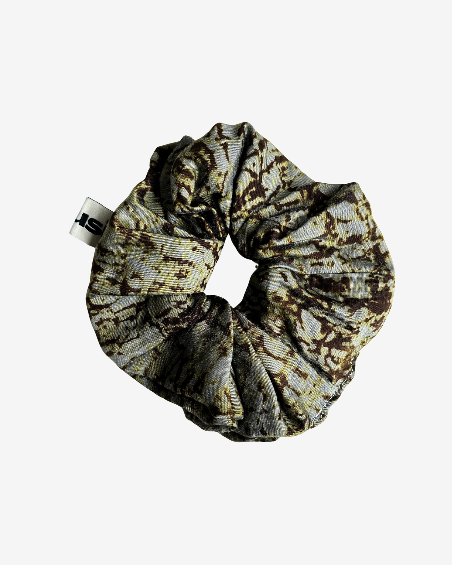 GREEN FOREST SCRUNCHIE